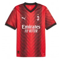 Pánský Fotbalový dres AC Milan 2023-24 Domácí Krátký Rukáv